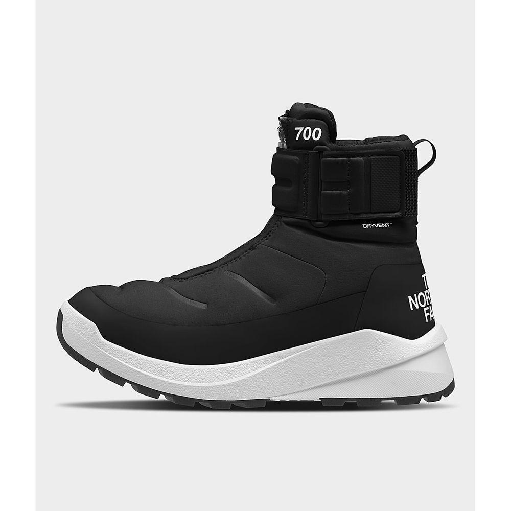 The North Face Ii Strap Wp Γυναικεια Μποτάκια Πεζοπορίας - Μαυρα / Ασπρα (DUFN49502)